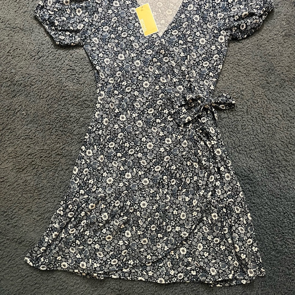 Michael Kors Floral Wrap Dress